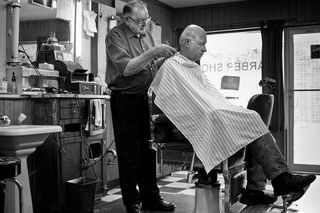 理发店，美国乔治亚州坎顿