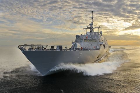 军舰,潜艇,轮船,货轮,书本,LCS3SeaTrial-02491