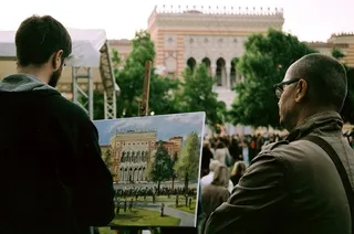 教室,美女,情侣,房展,艺术家的印象