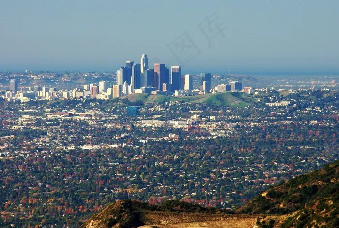 洛杉矶在山上