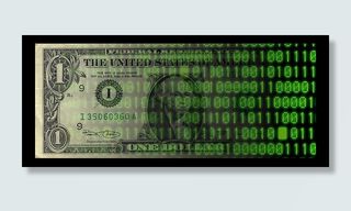 纸币,外币,纪念钞,量角器,电路板,从现金到数字