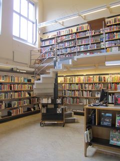 楼梯，公共图书馆