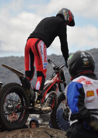 在Lozoyuela（西班牙）举行的西班牙摩托车试验冠军赛-Campeonato deEspañade Trial