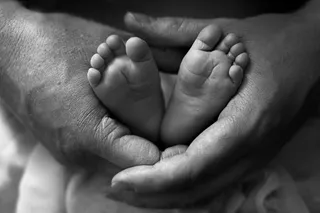 婴儿,凳子,手,泰式按摩,角质层,脚