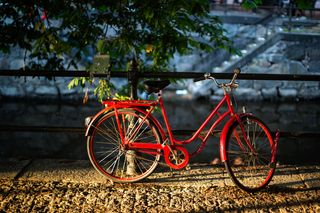 自行车,折叠自行车,自行车架,折叠车,山地车,红色自行车