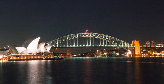 都市夜景,桥梁,夜景照明,贝雷桥,夜景工程,悉尼