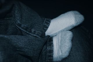 腿,牛仔裤,文胸,袜子,手,小脚