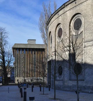 汉斯汉森，建筑师：svanemøllekoblingsstation，哥本哈根，1966-1968