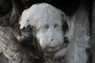 雕像,石墩,泰山奇石,自然/人文景观,纪念碑,无面天使