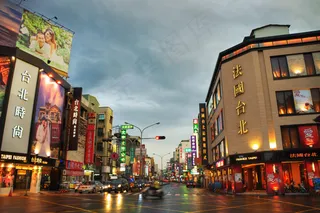 街道,城市街道,建筑,轿车,步行街,台南