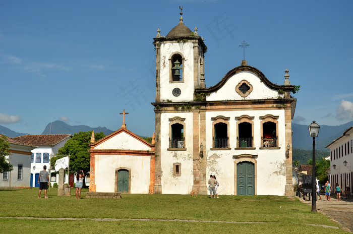 建筑,中式传统建筑,剧院/博物馆/礼堂,寺塔,景观钟,Igreja de Santa Rita deCássia（西班牙）