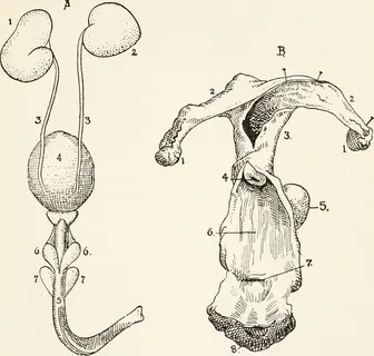 图片来自“为农业学生，农民和畜牧业者提供的兽医科学基础讲座”的第426页（1913年）