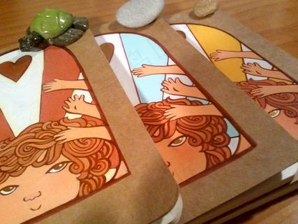 信封,楼梯,卡通动漫人物,图章,丝棉,塔罗牌日记