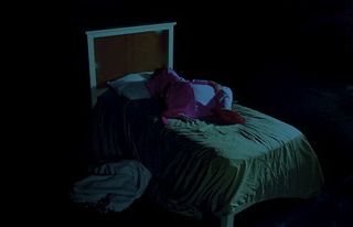 小窝,床,台灯,被子,床单,我最糟糕的梦/露西的气球电影拍摄