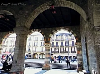 建筑,桥梁,城市街道,,科莫