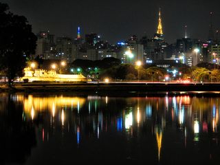 都市夜景,夜景照明,夜景工程,江河,城市夜景照明,[2006]圣保罗天际线
