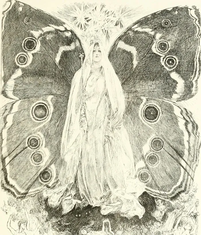 图片来自“威廉·莎士比亚的喜剧”（1896年）第44页