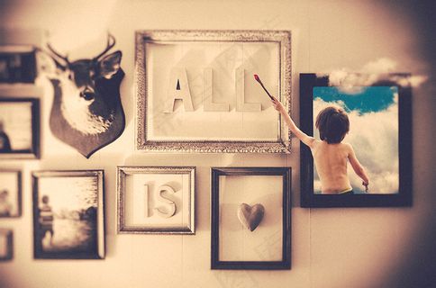 货币,照片墙,吸顶灯,卡通动漫人物,屏幕截图,都是爱