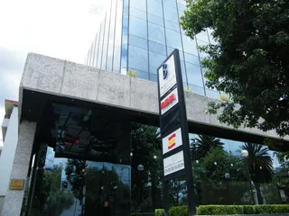 轿车,建筑,居民楼,树,门,墨西哥殖民地Polanco en la Ciudad