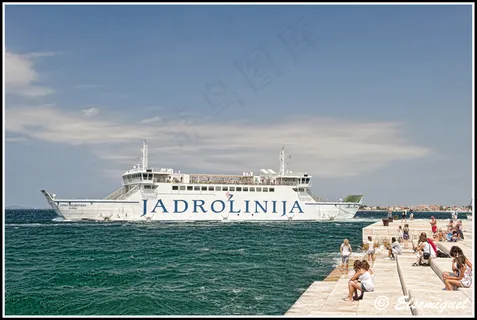 天空,轮船,风景,测量船,树,CR 8 2扎达尔024