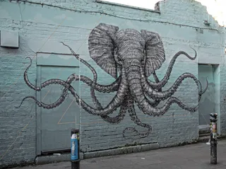 街头艺术，Aldgate