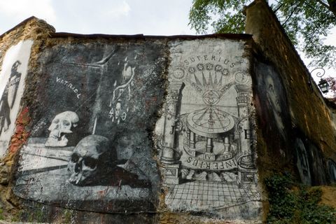 雕塑,,工艺品,油画,Les Portes du Temple新教徒（1630-1685）P1050070