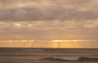 天空,霞光,海洋,湖泊,地板砖,神之光