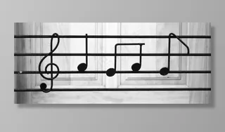 曲谱,乐谱,交通运输,窗,衣架,Lamúsicaescondida