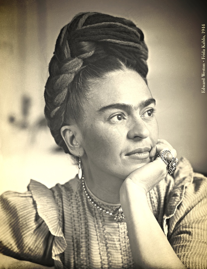 爱德华·韦斯顿（Edward Weston），弗里达·卡洛（Frida Kahlo），1944年。