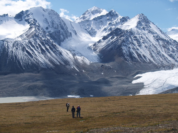 山峦,冰雪,草原,湖泊,图画,蒙古中国哈萨克斯坦俄罗斯