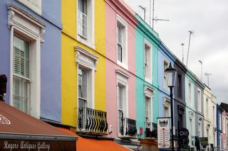 城市街道,建筑,护栏,沿街店面,步行街,波多贝罗市场2