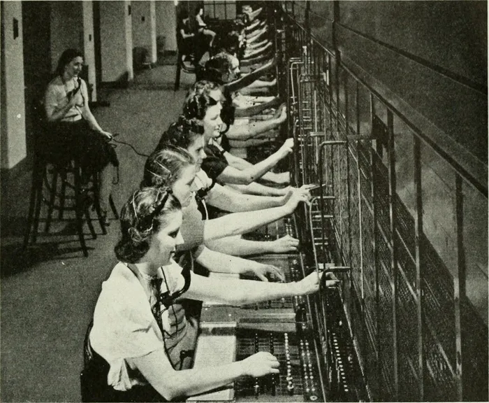 图片来自“贝尔电话杂志”（1922）第228页