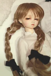 美女,女人,女孩,人偶娃娃,麻花辫,娜娜