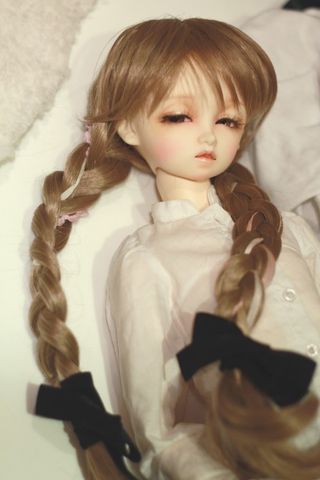 美女,女人,女孩,人偶娃娃,麻花辫,娜娜