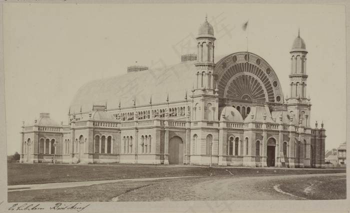 阿尔弗雷德王子公园展览馆c。 1870年代