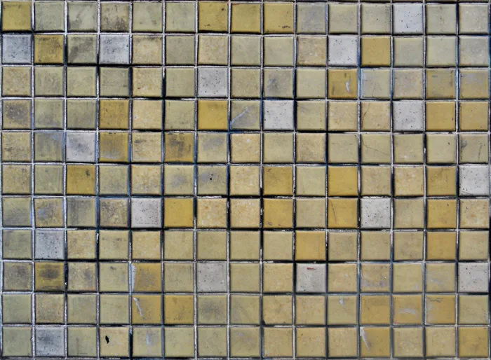 地板砖,金属马赛克,玻璃拼花,墙,马赛克,黄色瓷砖