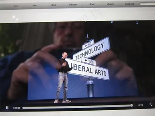 ,平板电脑,电视,显示器,iPad上的史蒂夫·乔布斯（Steve Jobs）