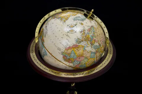 皇家地理学会世界地球仪,1995年/ Globe terrestre de la皇家地理学会,1995年 皇家地理学会世界地球仪,1995年/ Globe terrestre de la皇家地理学会,1995年