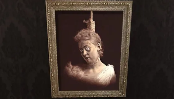 影雕,装饰画框,油画,相框,手写板,令人毛骨悚然的万圣节照片