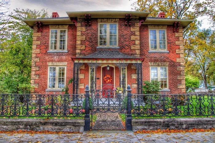 安大略省科尔本港〜加拿大〜英格尔赛德〜1867〜Heritage House