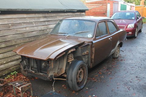 轿车,老爷车,老爷车博物馆,古董车展,汽车,1972年福特Escort 1300公升