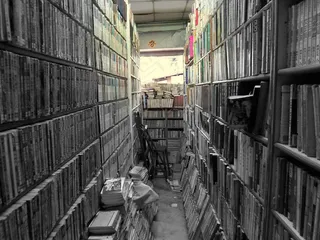 破落旧书店之春