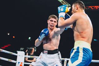 武术散打,拳手,摔角比赛,拳击手,拳王争霸赛,2015/04/17第13周A组乌克兰奥塔曼斯vs俄罗斯拳击队