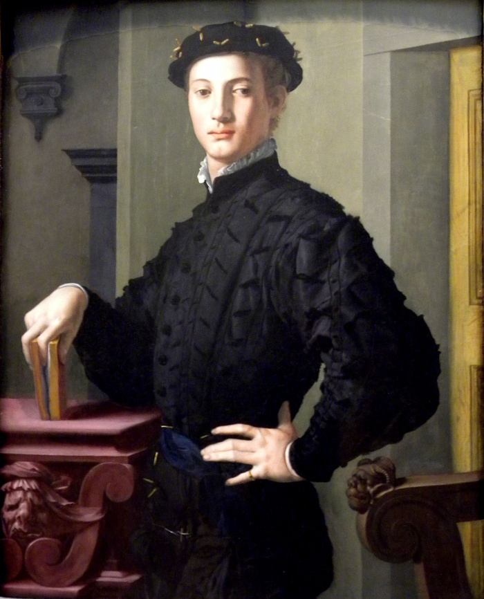 年轻人布朗齐诺（Agnolo di Cosimo di Mariano）的肖像（意大利，蒙蒂塞利（Monticelli）1503–1572 Florence）.jpg