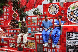 婚礼,拉洋片,商店,庙会,灯笼,DSC00059 /巴西/里约热内卢/塞拉隆的画家楼梯/埃斯卡利埃·德·塞拉隆艺术家