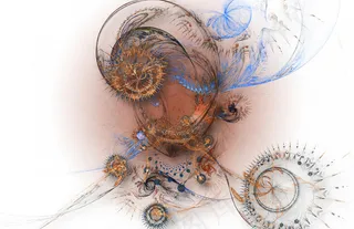 头饰,纹身,胸针,孔雀毛,绘画,火焰羽肖像