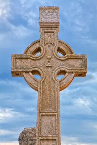 多尼戈尔公墓凯尔特十字-HDR