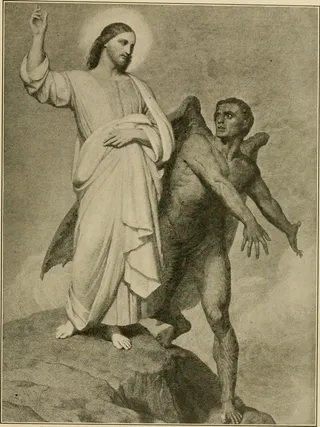 图片来自“我们的有福之主在地球上的生活：用韵律，故事和图画讲给天主教徒的孩子们”的第46页，（1913年）