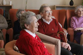 班禅,沙发,床,室内一角,女孩,纽霍尔姆花园庆祝20周年