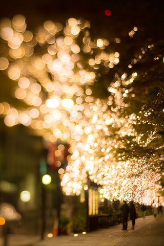 烟火表演,雪花背景,荧光壁纸,烟花大会,背景素材,东京丸之内的灯光装饰